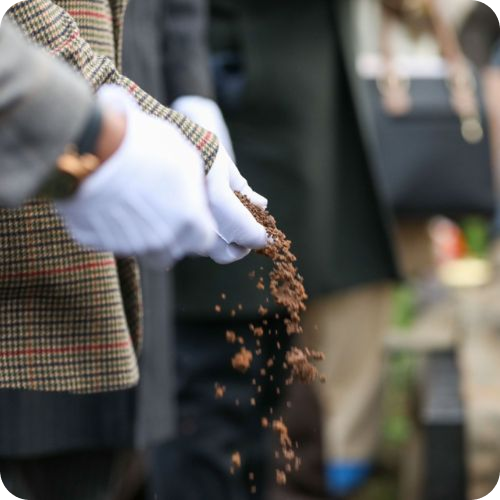 Gentle scattering ceremony